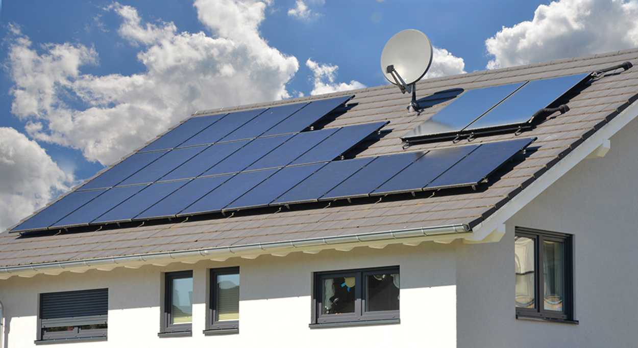 Photovoltaik bei Küstner in Leutershausen